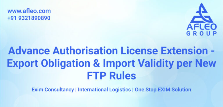 Export obligation period [EOP Extension] of early authorization: new rules explained