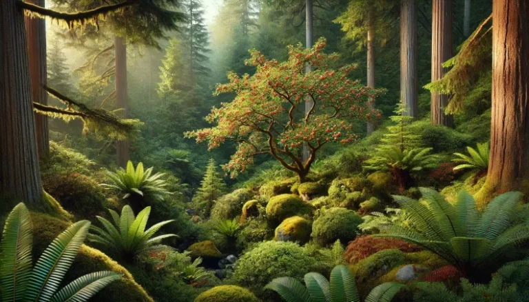 Forest gardens are the coldest gardens
