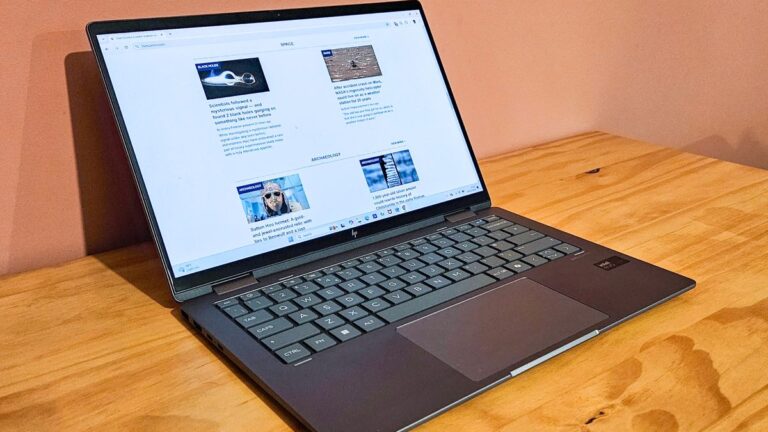 HP Envy x360 14 (2024) review: A cut-price OLED delight