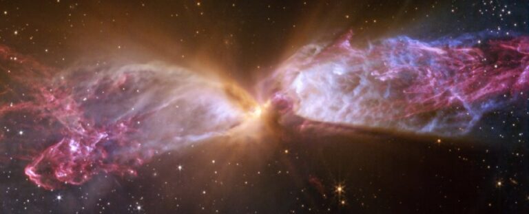 The incredible image reveals a cosmic sand watch that shines in space: Sciencealert