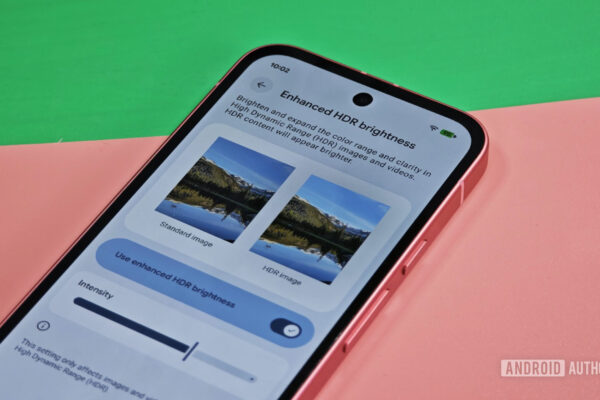 Android 16 QPR1 can stop the ‘Flashbangs’ HDR with improved shine controls