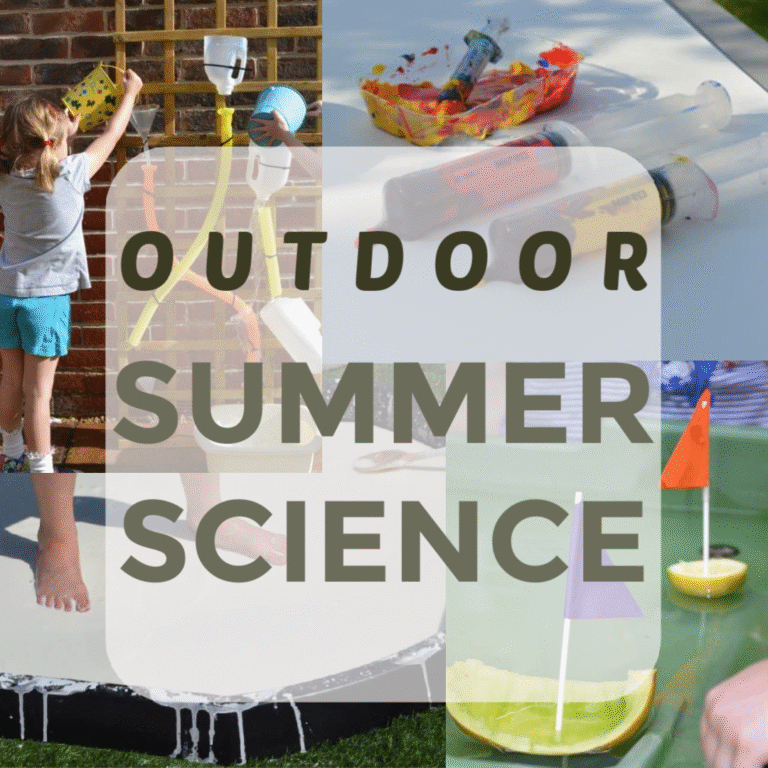 10 outdoor summer science activities
