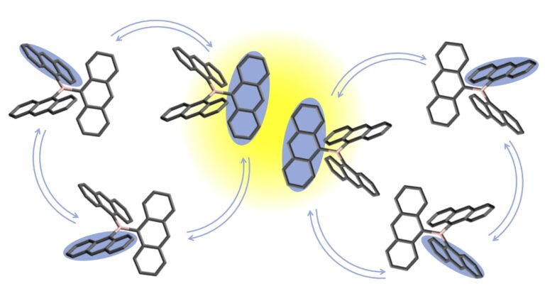 Molecular HopScotch increases the ascending conversion of light