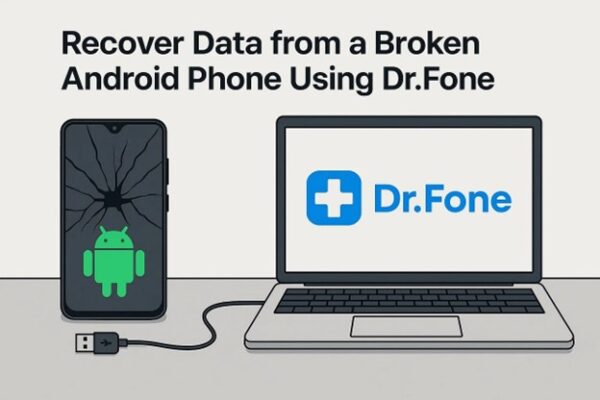 How to recover data from a broken Android phone using Dr.Fone