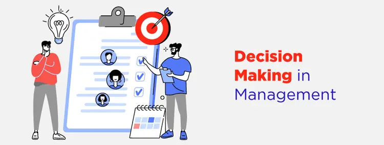 Decision making in management: importance, types, process
