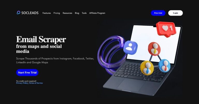 Socleads: Email Email Extraction