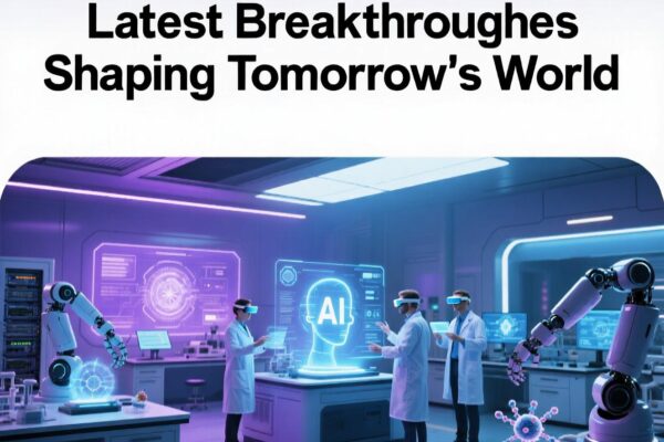 Latest Breakthroughs Shaping Tomorrow's World