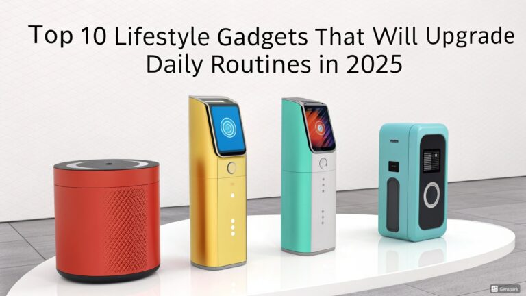Top 10 Lifestyle Gadgets That Will Upgrade Your Daily Routine in 2025