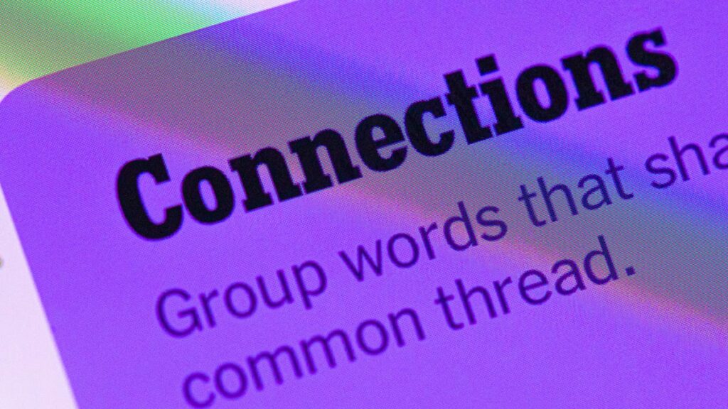 Today’s NYT connections suggest, answers for August 9, #790