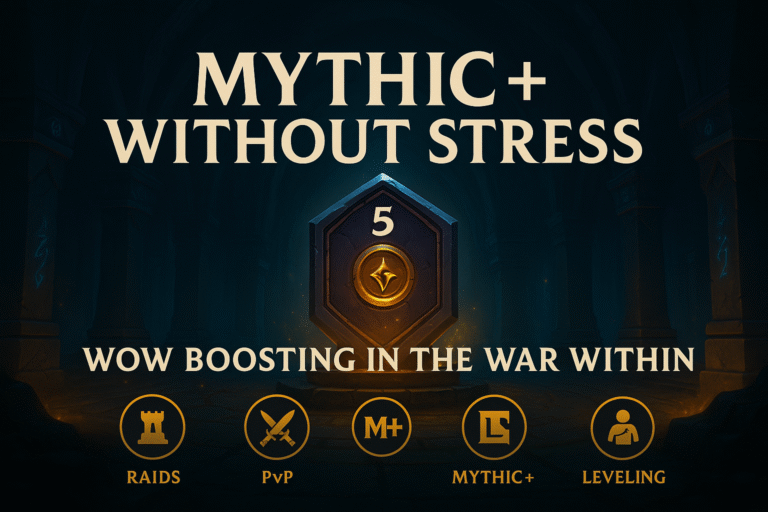 Mythical+ without stress: how the increase in wow really helps in war