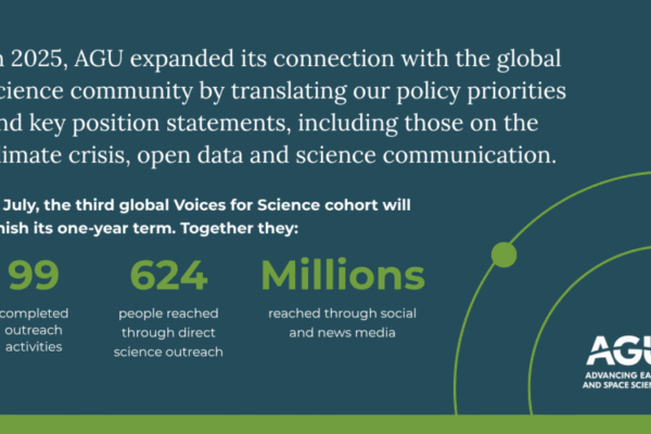 AGU Science Policy 2025 Mid-Year Report – The Bridge: Connecting Science and Policy