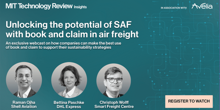 Unlocking the potential of SAF with books and claims in air transport