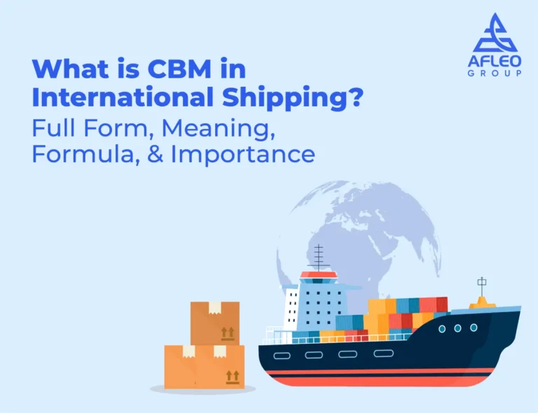 What is CBM in maritime transport? Complete form, meaning, formula and importance