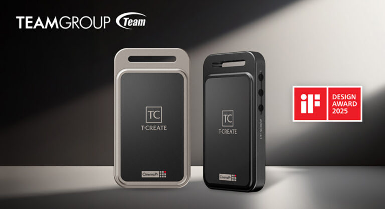 Teamgroup T-CREATE P31 SSD portable win 2025 if the design prize »Jaypeeonline