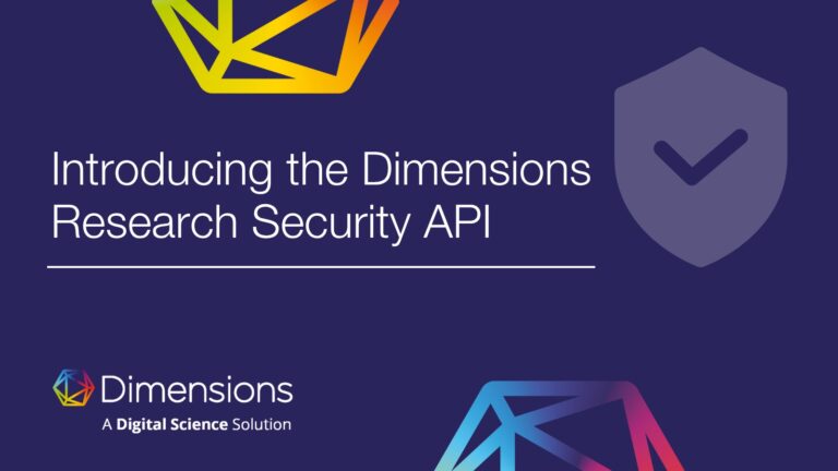Digital Science Introduces Dimensions Research Security API
